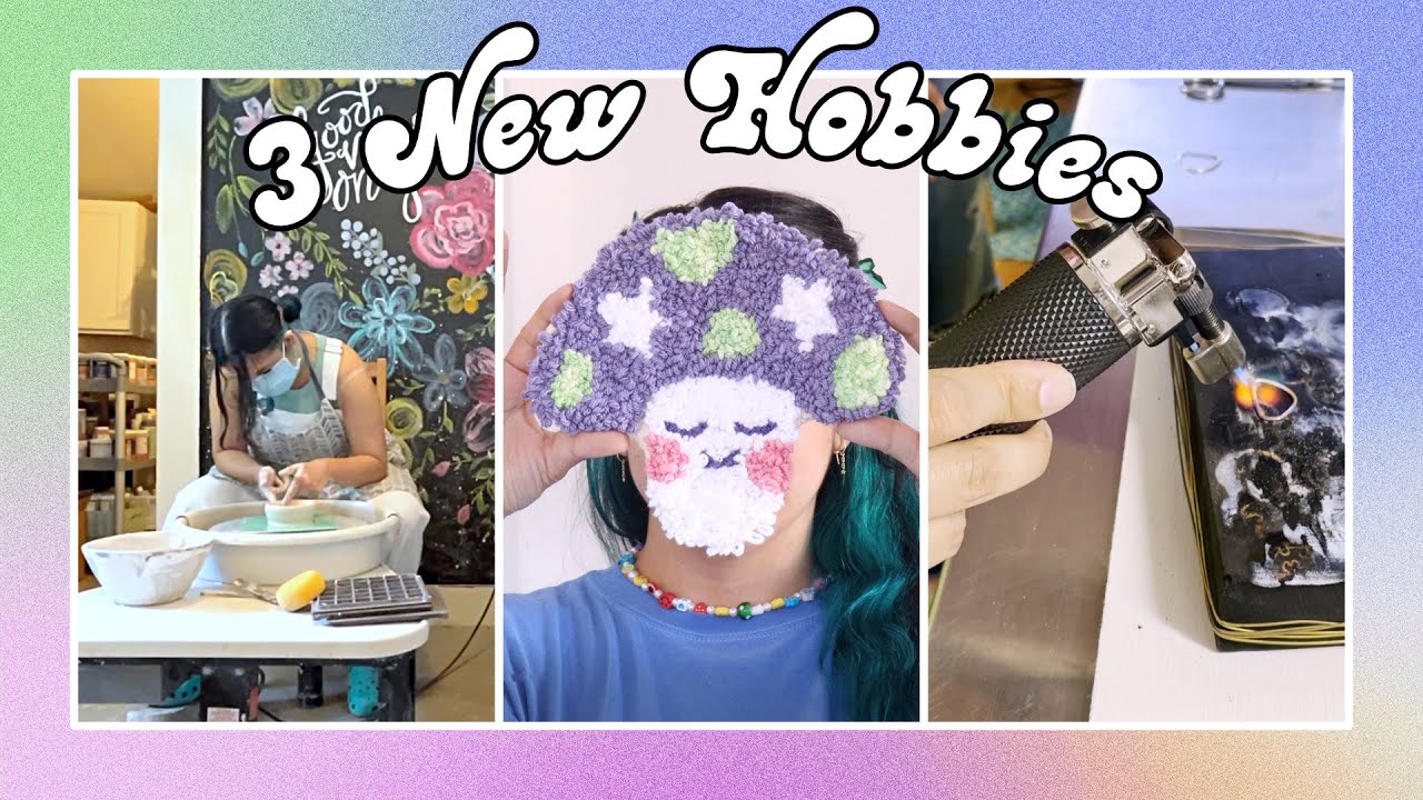 I Tried 3 New Creative Hobbies for My Birthday with my Husband! 🎨🎂 | Inspiring Hobby Vlog!