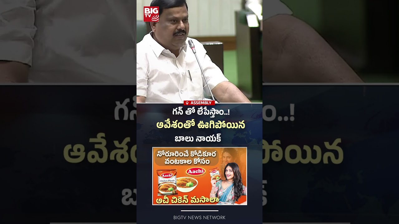 ఆవేశంతో ఊగిపోయిన బాలు నాయక్ | MLA Balu Naik Angry On BRS Leaders | BIGTV
