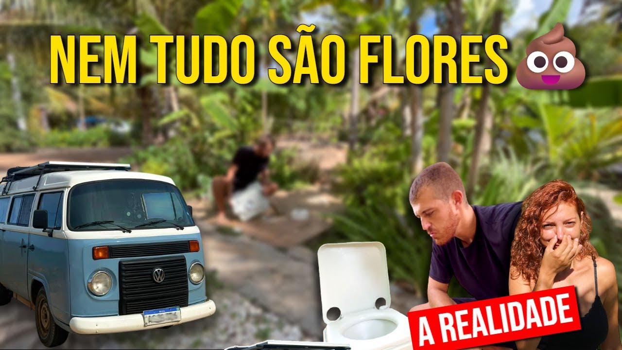 VIVENDO EM 4M² | A VIDA REAL NA KOMBI MOTORHOME