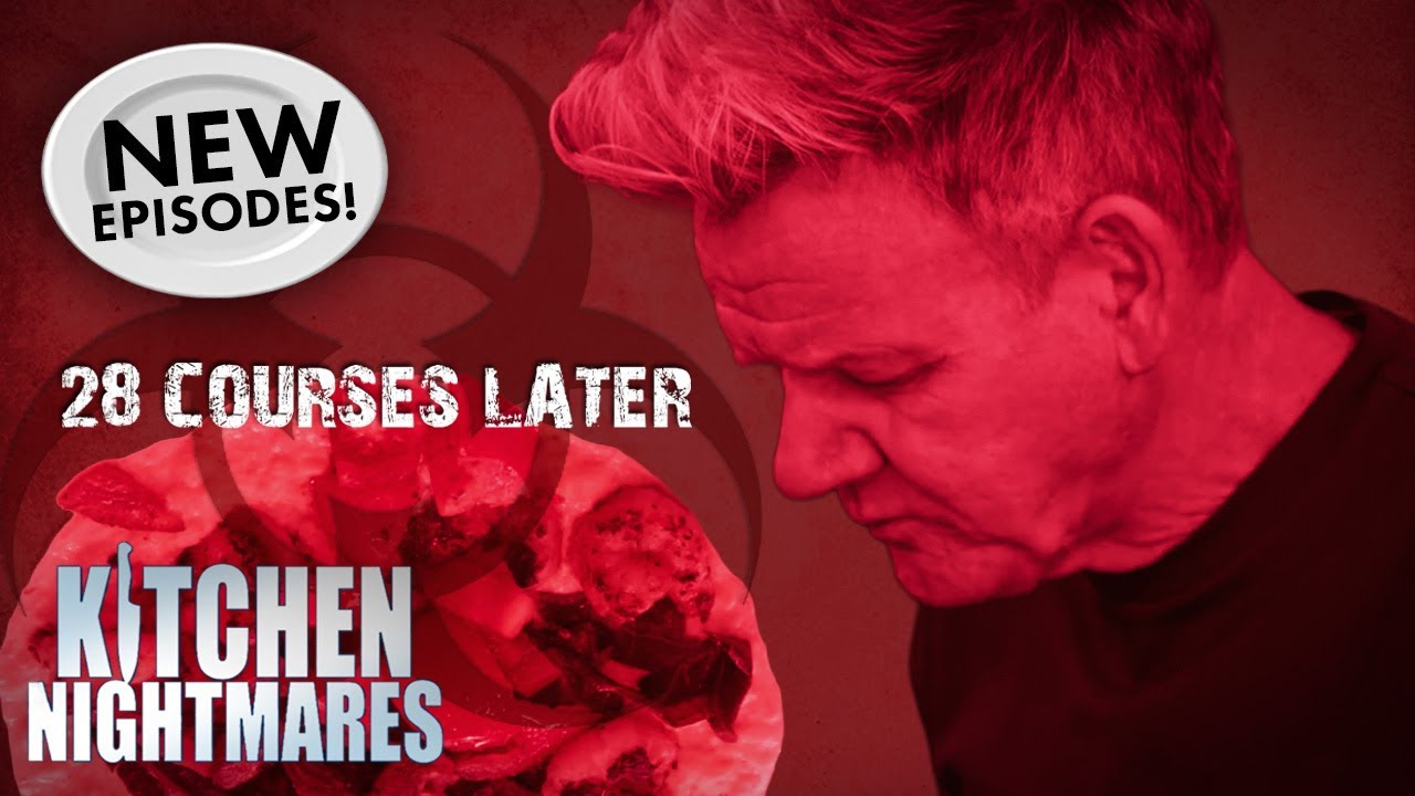 28 courses later...  | BRAND NEW Kitchen Nightmares COMPILATION