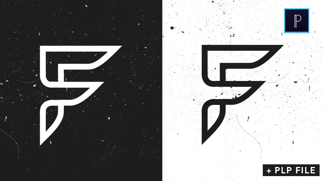 Abstract F logo on pixellab using bezier tool like Adobe illustrator || Nachristos