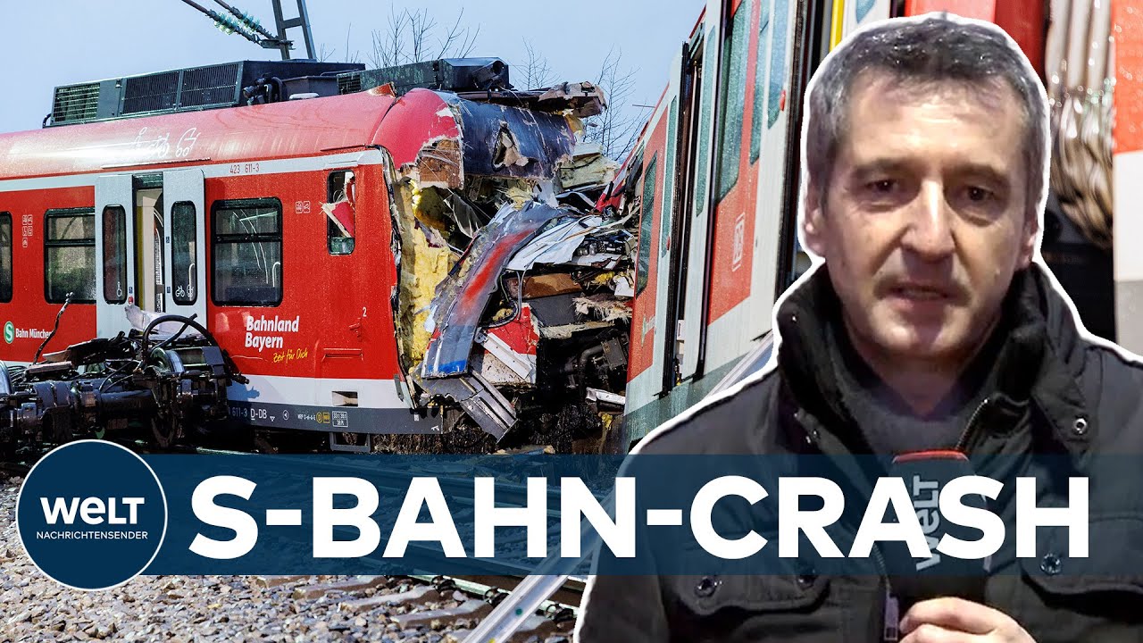 S-BAHN-UNGLÜCK bei MÜNCHEN: Ursache für tödlichen Zusammenstoß noch unklar
