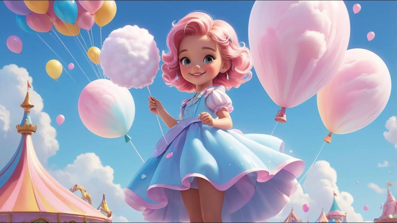 Cotton Candy Song for Toddlers | Cute & Catchy Kids Rhyme