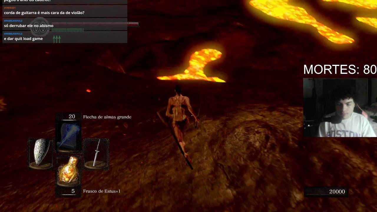 Por enquanto as coisas da guitarra nao chega, bora tentar terminar de zerar o dark souls um