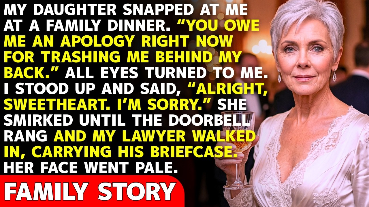 Family Dinner FAIL My Daughter vs. My Lawyer's Unexpected Intervention