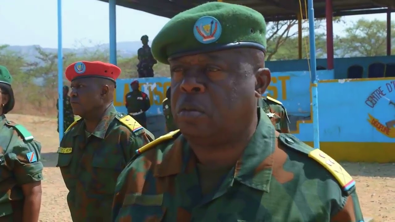 Likasi : le Gen Eddy Kapend Irung appelle les militaires  à la loyauté et à la discipline