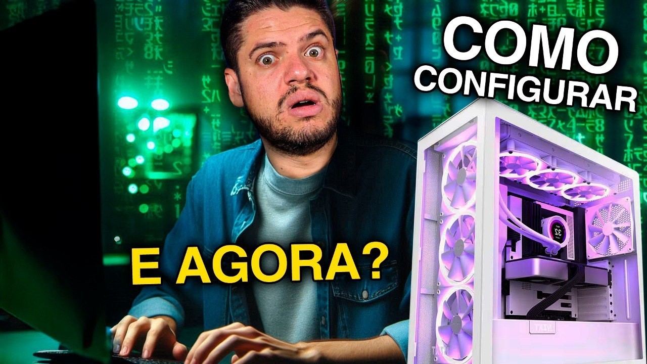 MONTEI O PC de R$ 4000, o que fazer depois? CONFIGURANDO E INSTALANDO WINDOWS de GRAÇA!
