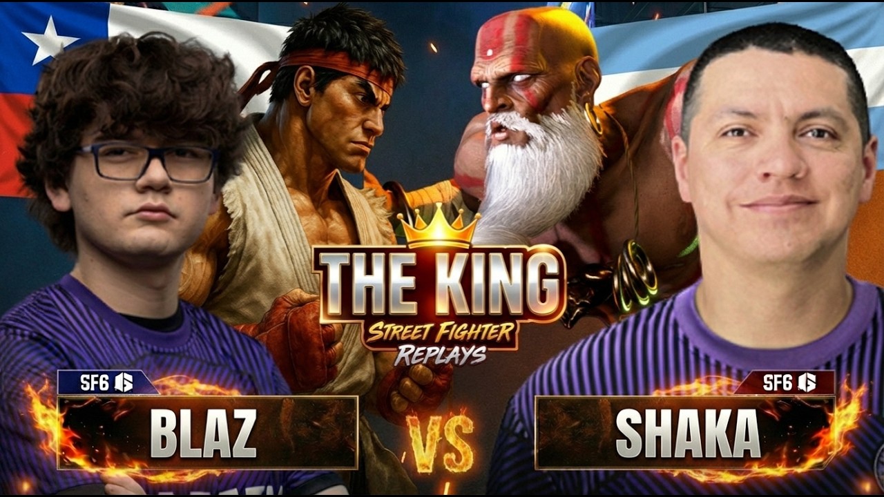 🔥 SF6 ▰ BLAZ (Ryu) vs SHAKA (Dhalsim) ▰ Street Fighter 6 | High-Level Set 🔥