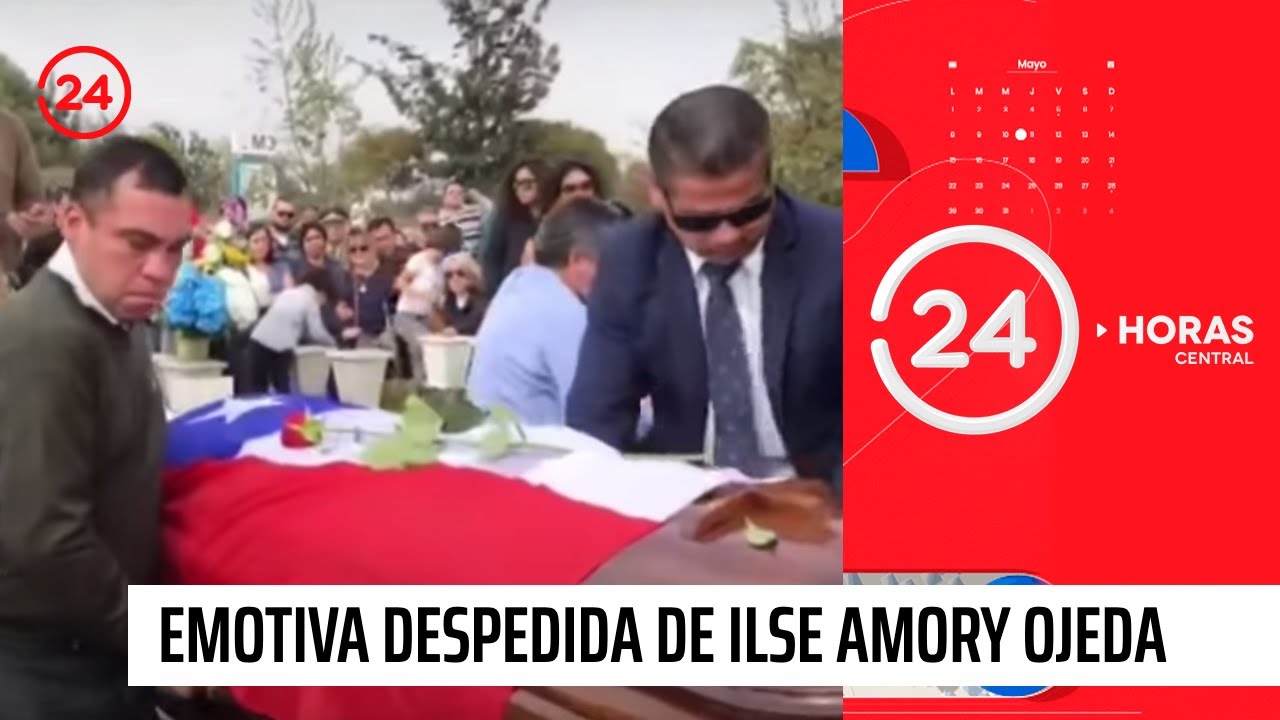 El recuerdo de la madre, un hijo y el exesposo de Amory Ojeda en su emotivo funeral | 24 Horas TVN