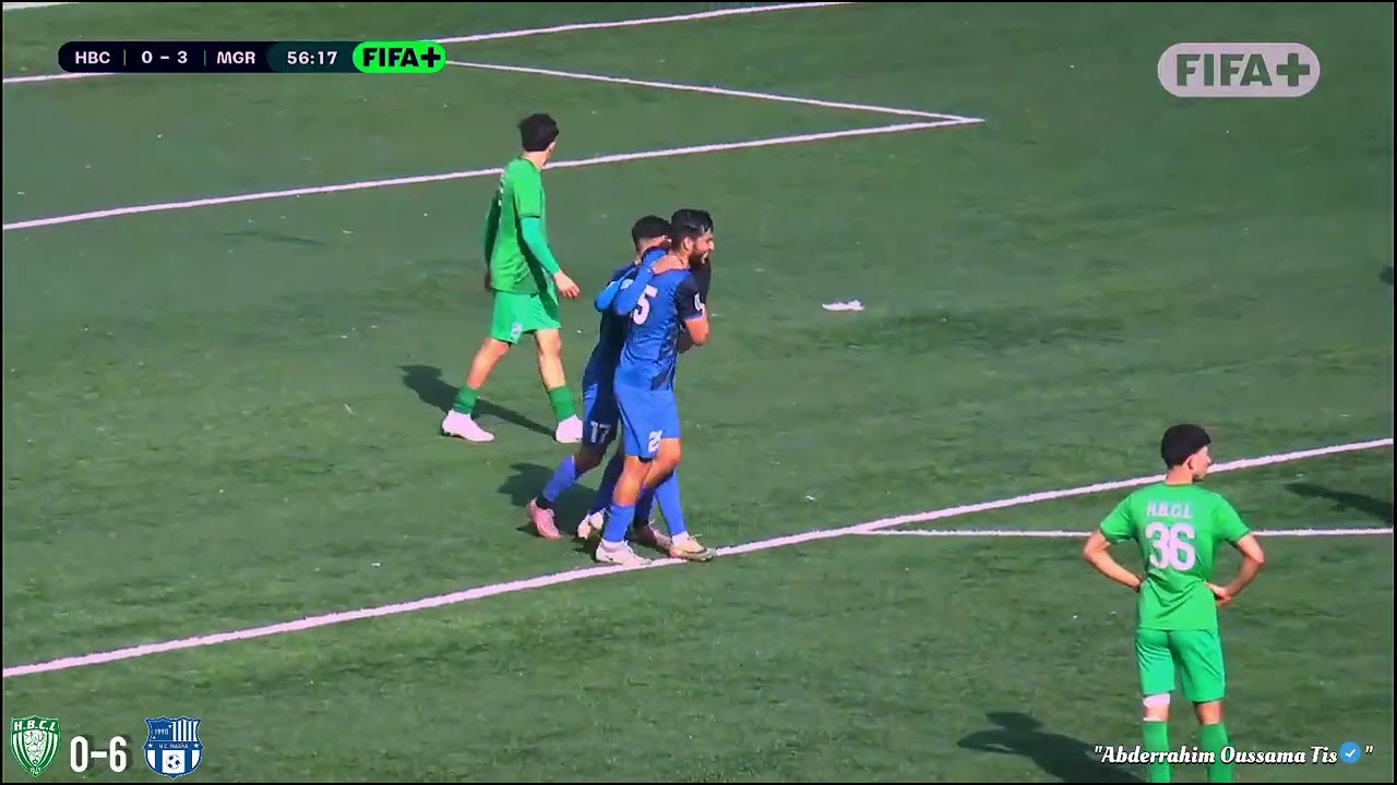 🎥| هلال شلغوم العيد 0 نجم مقرة 6 سجل دمان أكرم ثلاثية و سعيد بورحلة ثنائية و زكرياء سعيدي هدف ⚽️