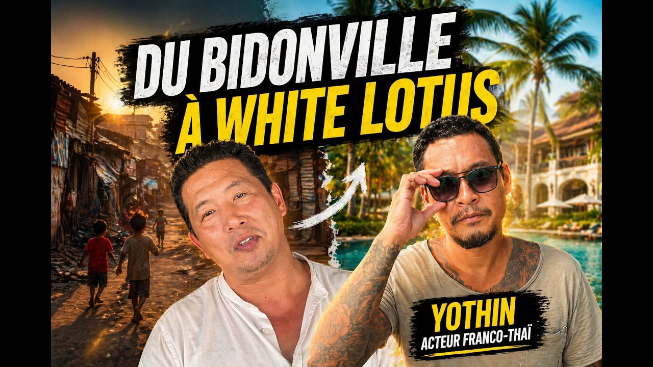 Du bidonville à White Lotus : l’incroyable destin de Yothin, acteur Franco-thaïlandais