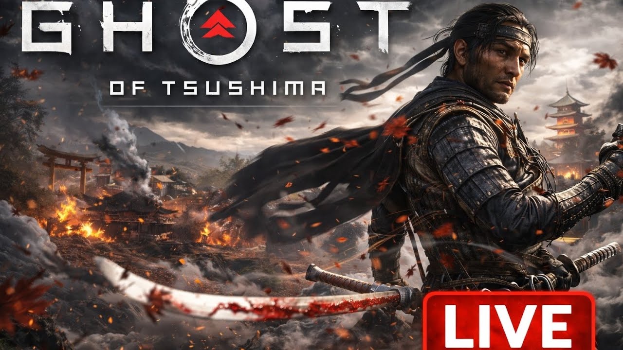 Ghost of Tsushima Live🎮 |  #sourabhrexgaming