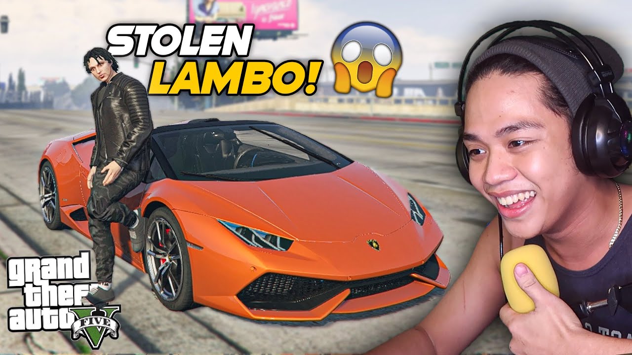 Stealing a Lamborghini SUPERCAR sa Billionaire City GTA 5!! (wanted) | Gta 5 Roleplay
