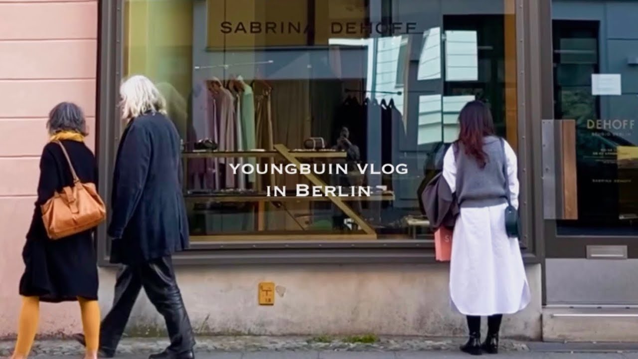 독일브이로그) BERLIN 베를린 랜선여행 / 앤틱북마켓 /독특한 컨셉 카페 / 베를리너돔 / 길거리음악 들으며 베를린 골목걷기 / 파스트라미 샌드위치 /