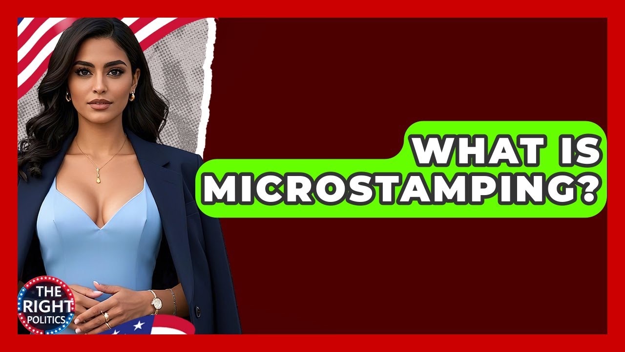 What Is Microstamping? - The Right Politics