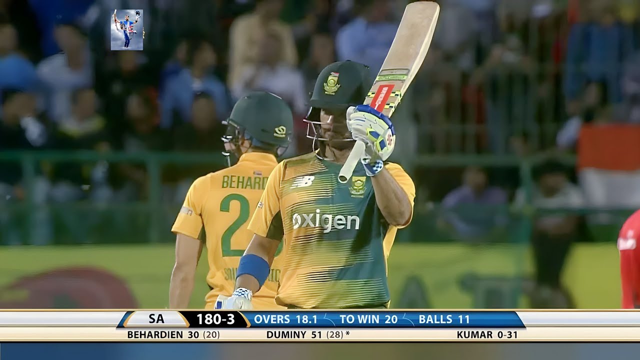 JP Duminy 68 runs vs India 1st T20 2015 dharamshala