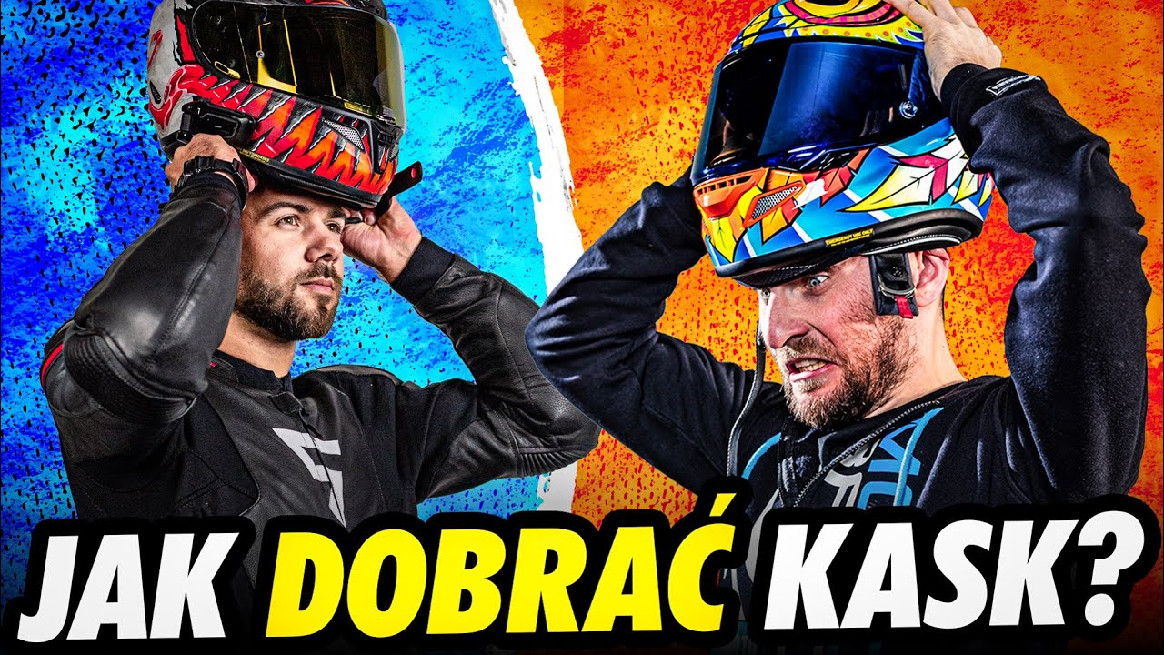 JAK dobrać KASK motocyklowy? Jaki ROZMIAR Kasku Będzie DOBRY?! Poradnik