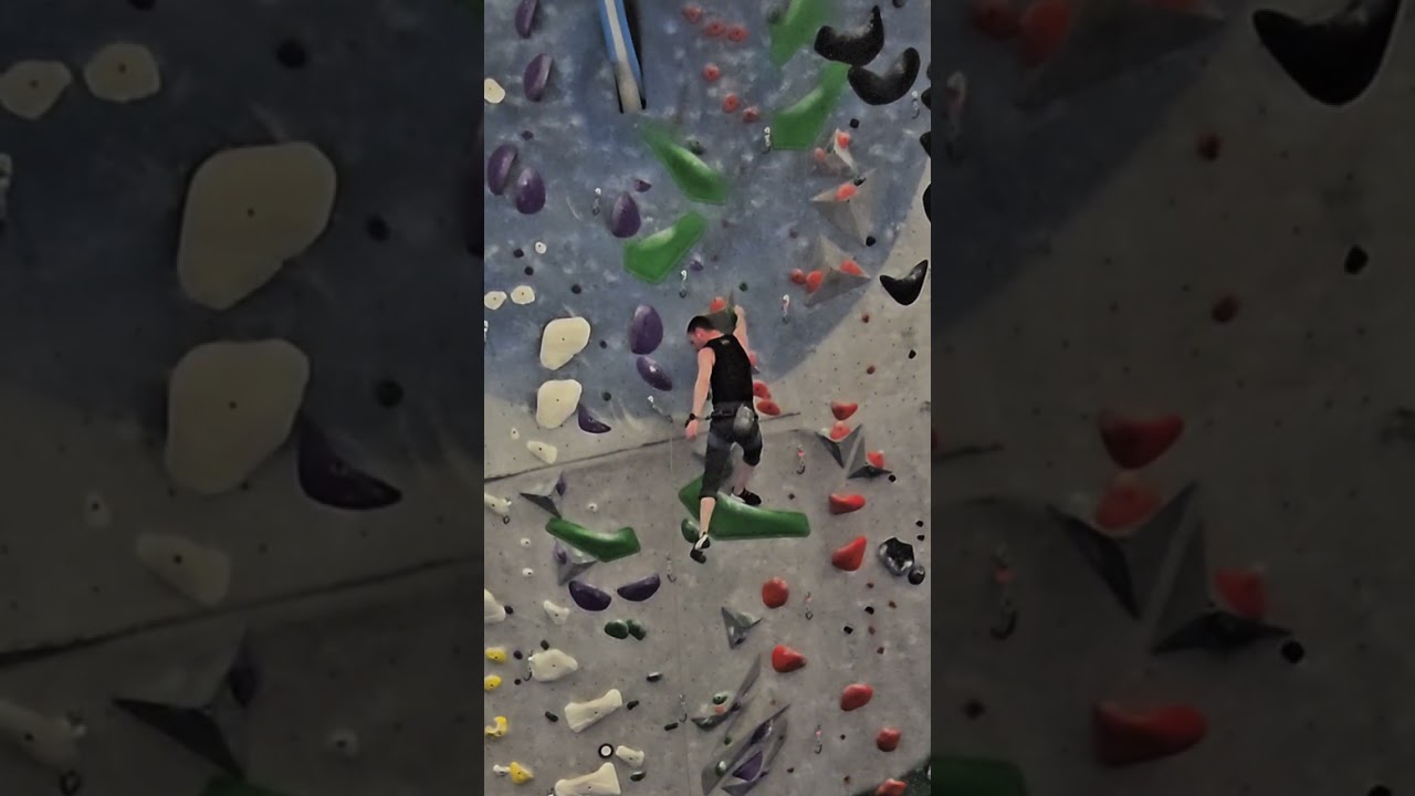 11+ Lead climbing Project!! 2nd attempt with a Fall! #leadclimbing #climbing #rockclimbing 