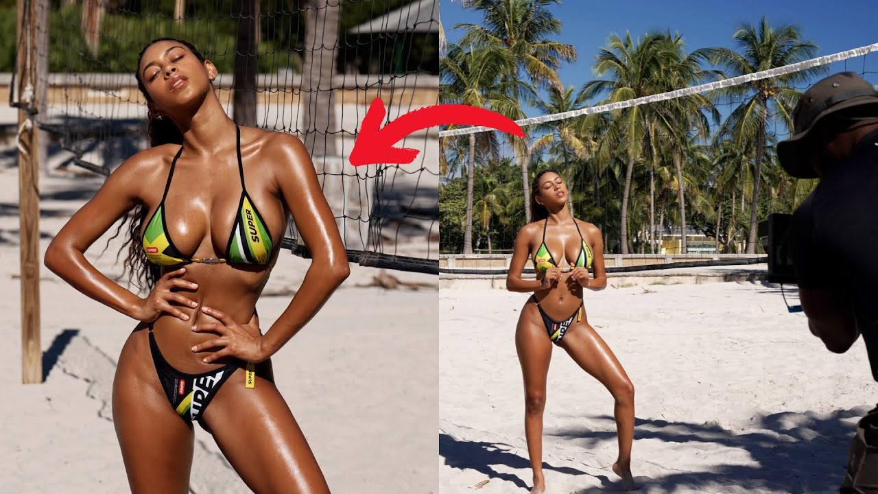 Briana Smith Photoshoot BTS | How to Shoot in Harsh Light (Sony A7IV + Tamron 35-150)