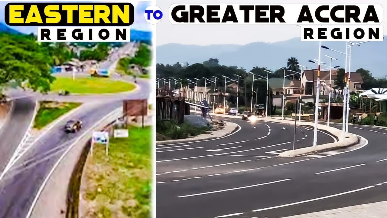 The Most Beautiful Street View From East Region To Greater Accra