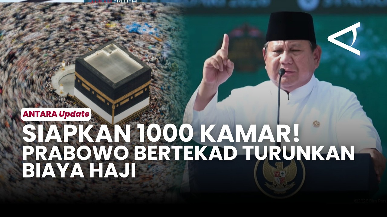 Siapkan 1000 Kamar! Prabowo Bertekad Turunkan Biaya Haji