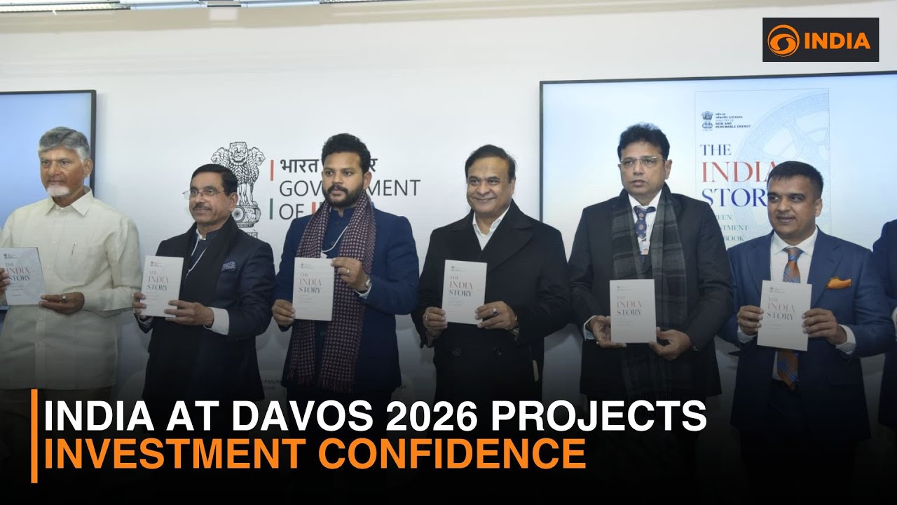 India at Davos 2026 Reinforces Global Confidence & more news | DD India Newshour | 9 PM IST