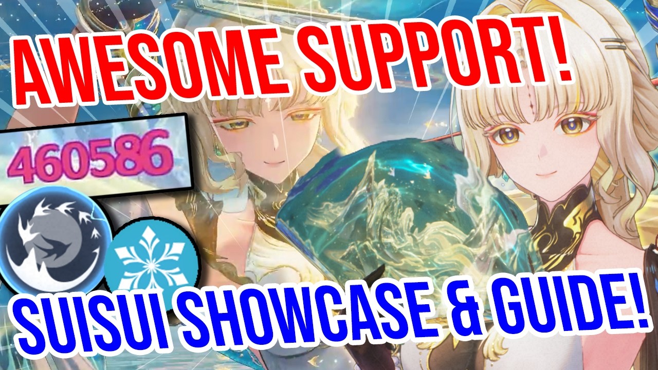 ULTIMATE Suisui Guide and Showcase! [Best Builds and MORE] Wuthering Waves