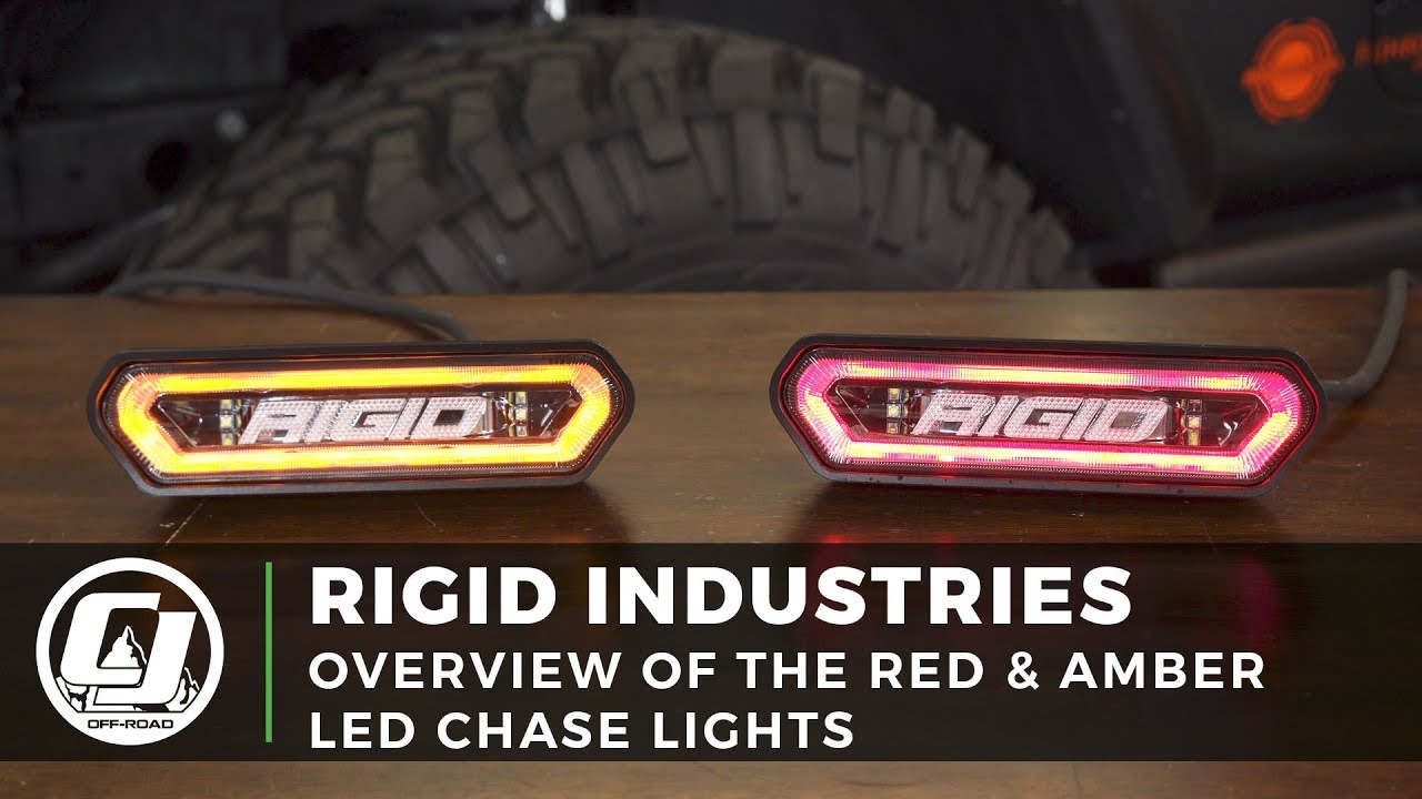 Rigid Industries | Amber & Red LED Chase Light