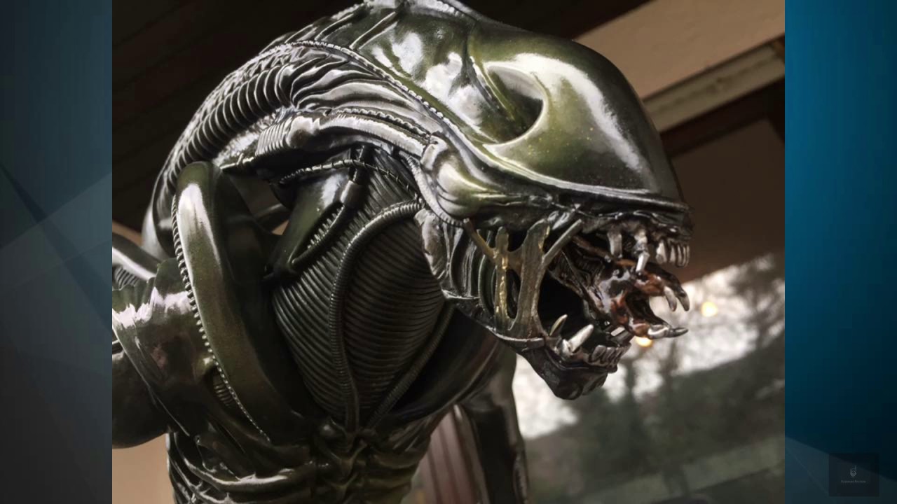 Sideshow ALIEN Warrior Maquette Repaint