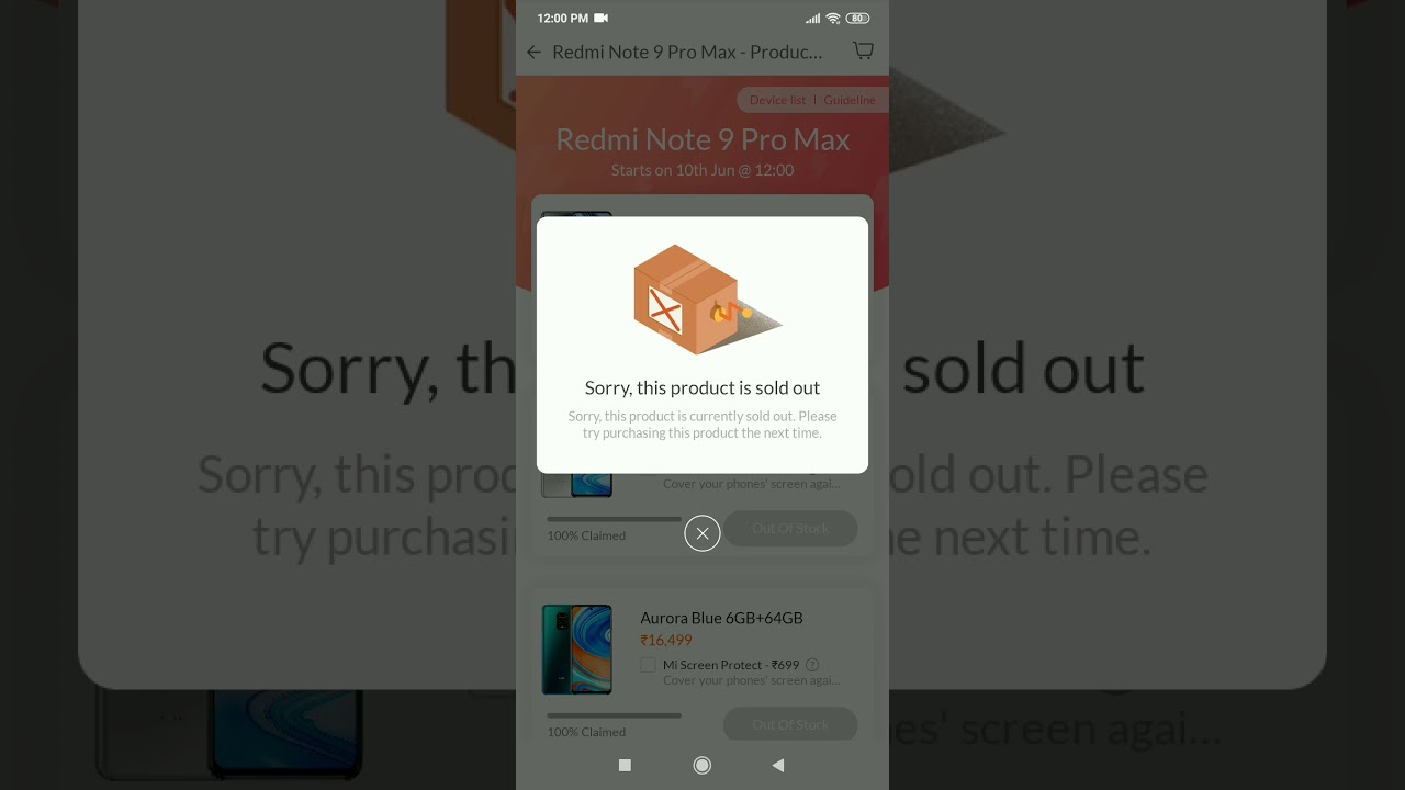 How to buy Redmi Note 9 Pro max sale on Mi Store app Truth