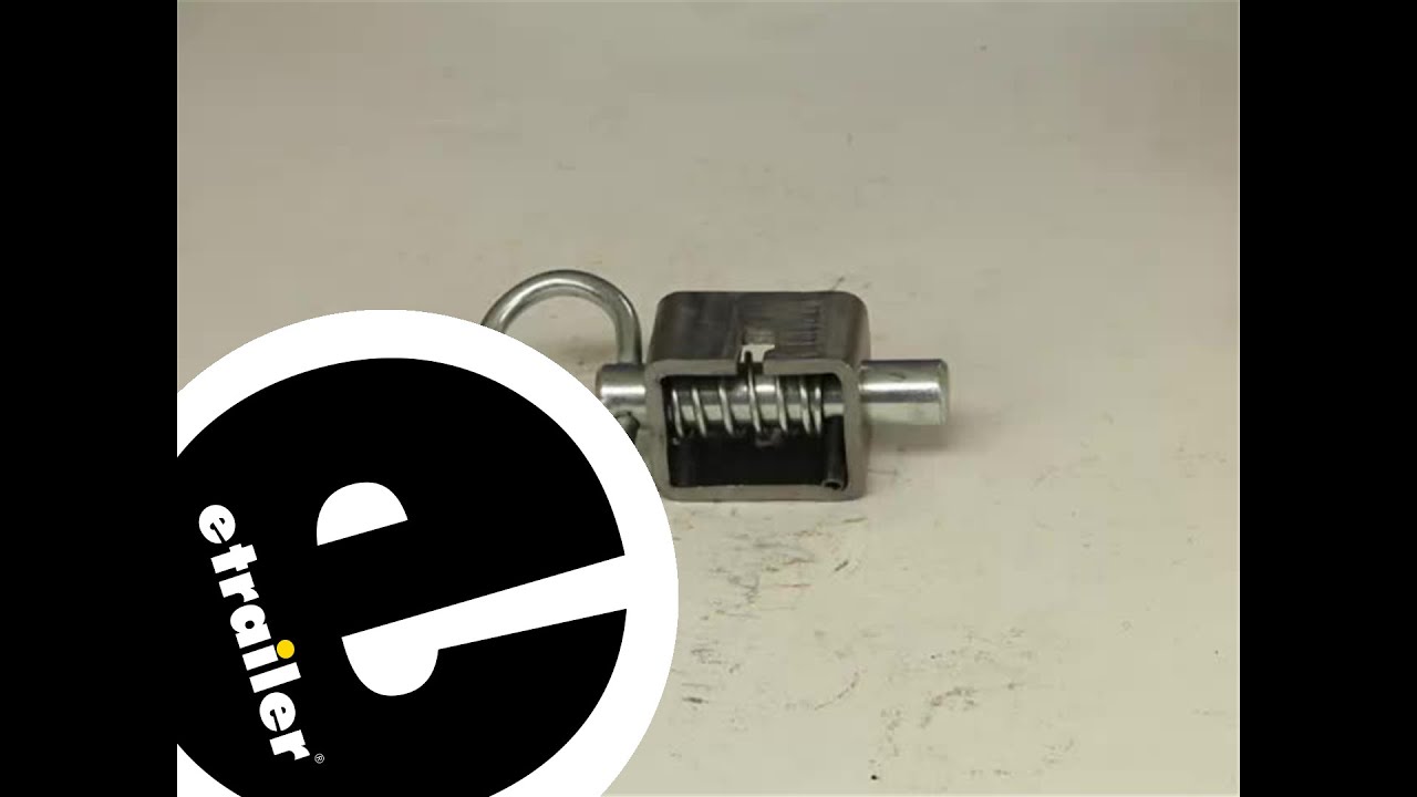 etrailer | Let&rsquo;s Check Out the Weld-On Zinc Spring Latch