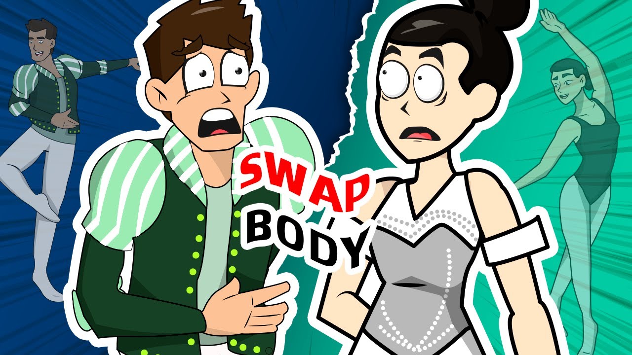 Body Swap, M2F and F2M. Teacher Trades Body With Dance Student, and She School Him.