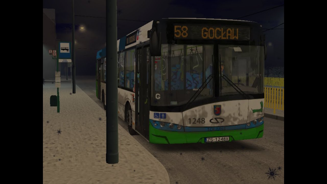 OMSI 2: Fikcyjny Szczecin - Solaris Urbino 12 III #1248 Linia 58