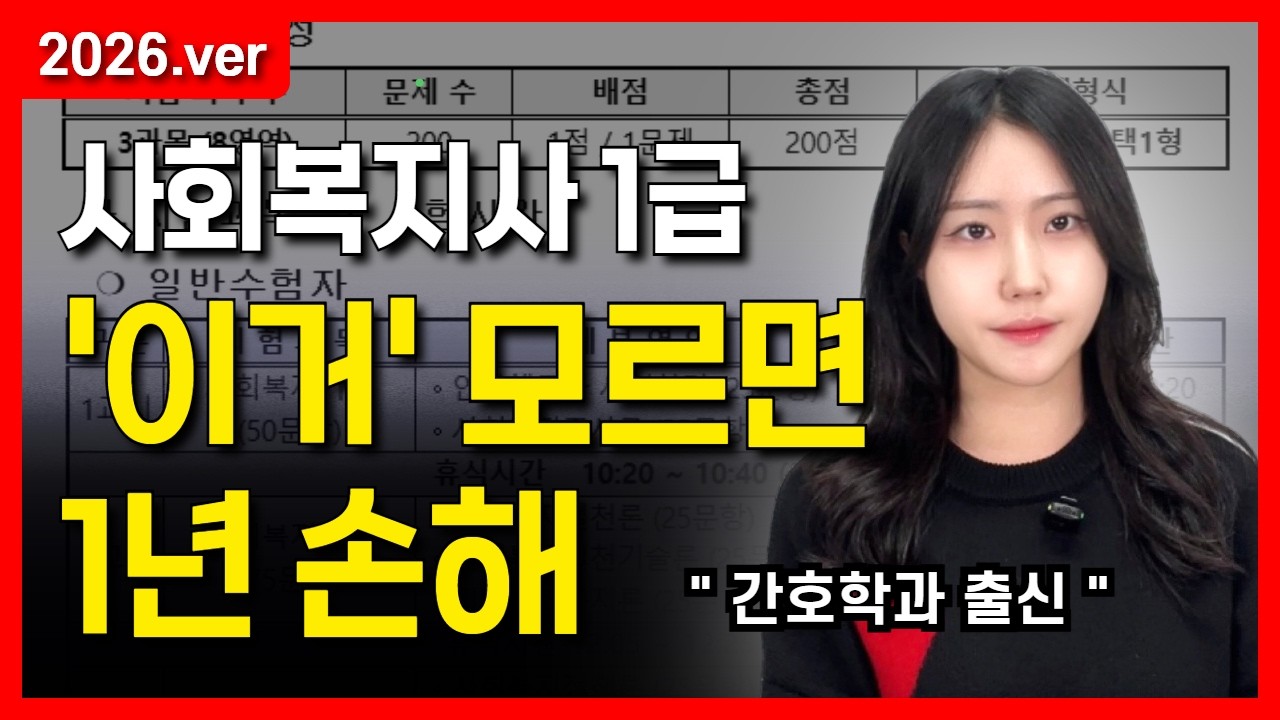 사회복지사 1급 자격요건｜응시자격 가장 빠르게 갖추는 순서(2026)