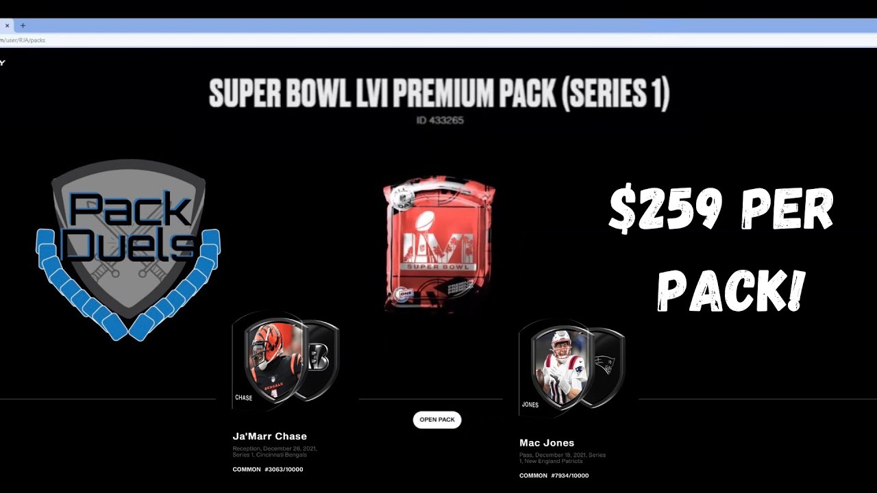NFL ALL DAY SUPER BOWL LVI PREMIUM PACK OPENING