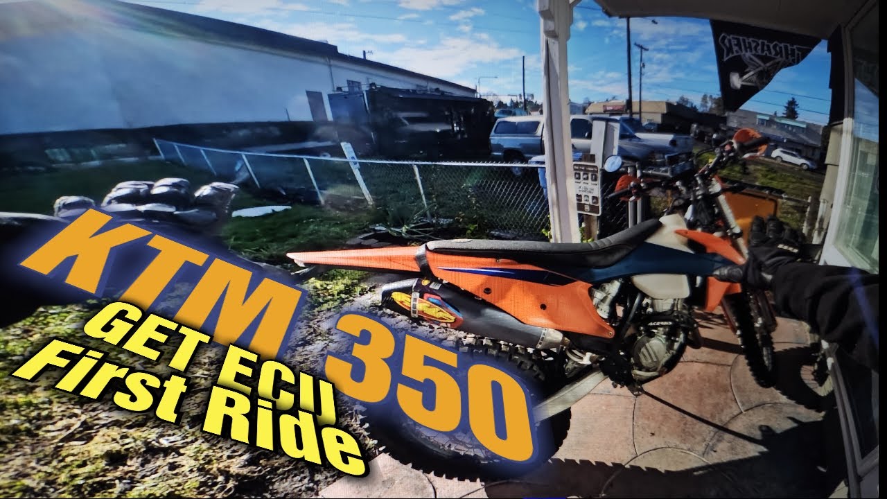 TACO MOTO GET SX1 ECU  2022 KTM 350 EXCF FIRST RIDE AND IMPRESSIONS