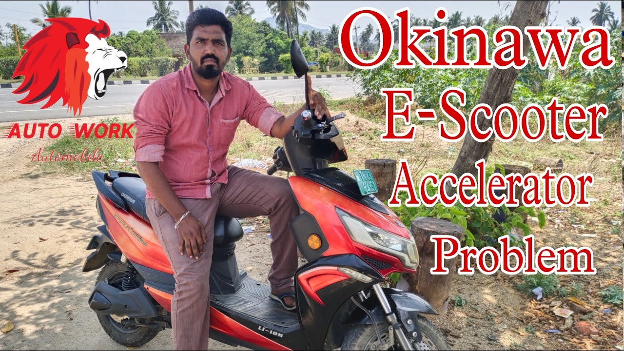 Okinawa electric scooter accelerator grip problem // Electric scooter throttle problem