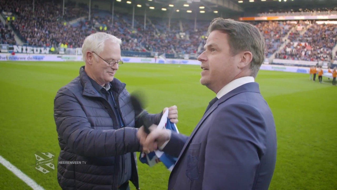 Stadionspeaker Jouke de Vries 30 jaar bij de club