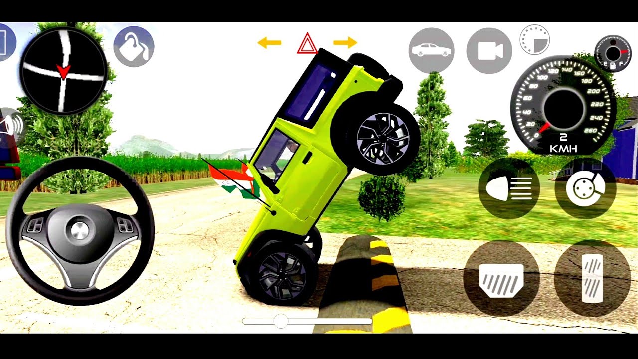 Modified Mahindra Thar😈Games:Indian Yellow Thar (Gadi Wala Games) Car Game Android Game - #2025