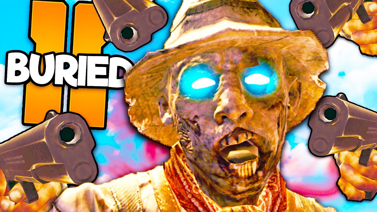 WHEN IDIOTS PLAY BLACK OPS 2 ZOMBIES (Buried Edition)