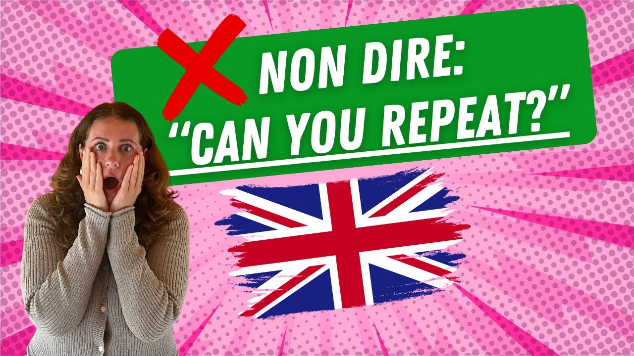 3 modi di dire PUOI RIPETERLO in inglese - Li conosci?