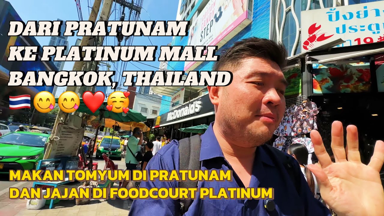 Seru Sarapan di Pratunam, dan Makan siang di Platinum Mall, New Year di Bangkok, Thailand !!
