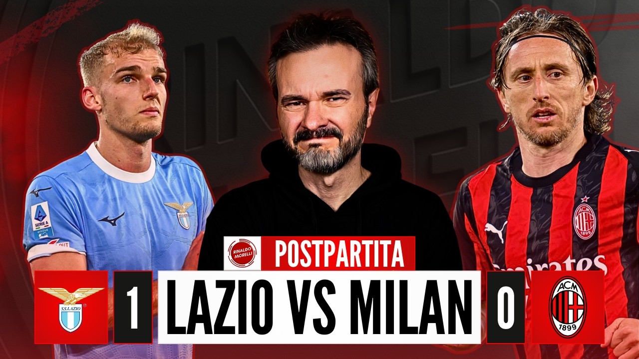 LAZIO-MILAN 1-0, la DELUSIONE e il REALISMO! | Postpartita con RINALDO MORELLI