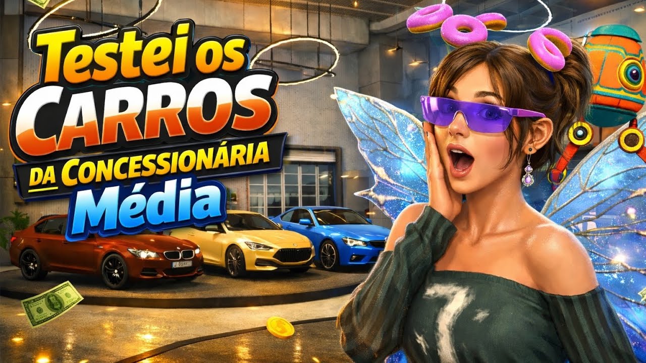 Testando os Carros da Concessionária Da Classe Média 🚙