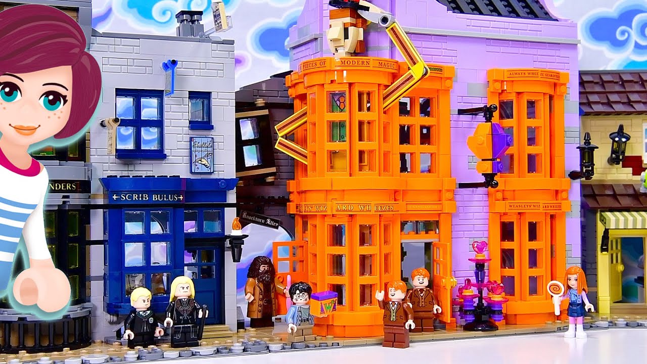 Argh so bright, mah eyes! Weasley's Wizard Wheezes (yep, I totally can't say that correctly) build