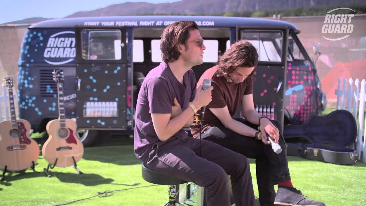 The Maccabees Interview - exclusively for OFF GUARD GIGS - Live at RockNess 2013