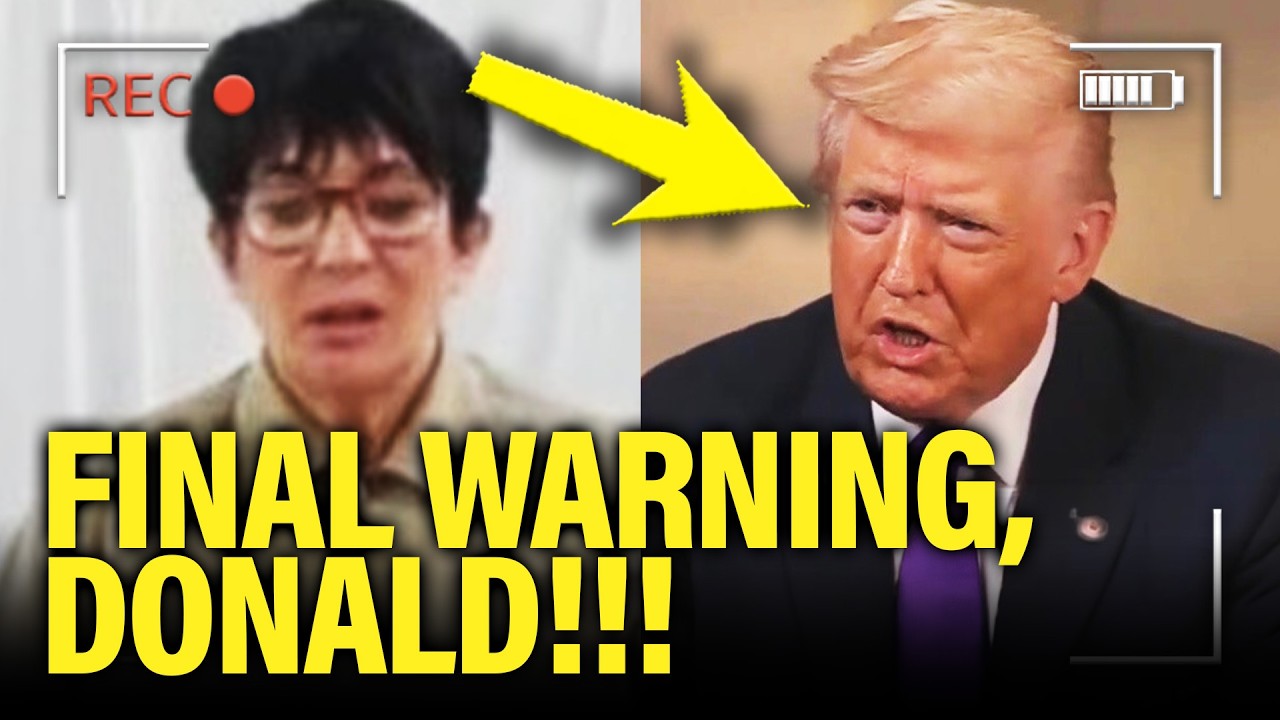 Ghislaine Sends FINAL WARNING to Trump after DISASTER HEARING