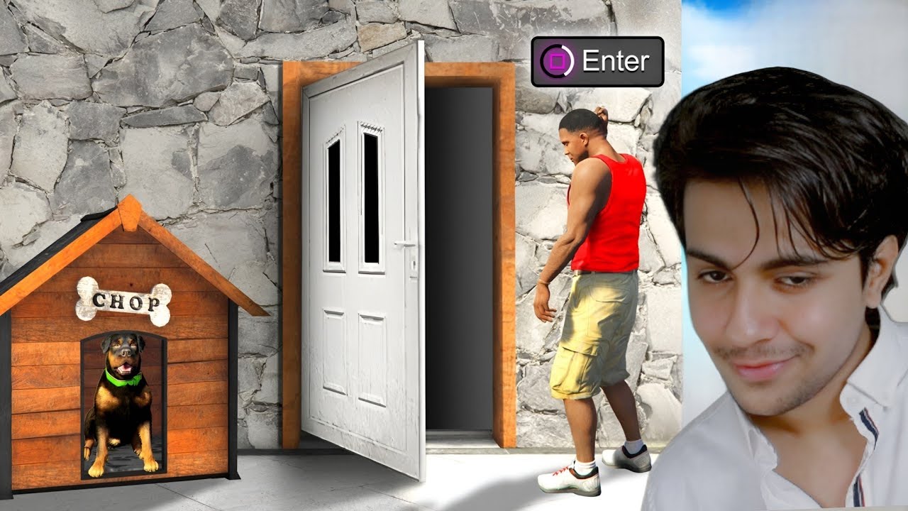 Franklin Opens The Most Secret Door for Granny