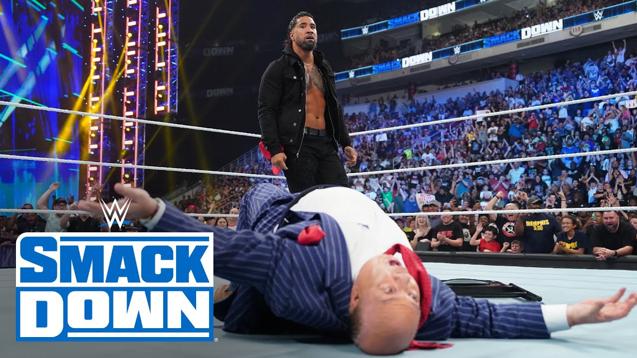 Джей Усо атакует Пола Хеймана и Соло Сикоа: лучшие моменты SmackDown, 14 июля 2023 г.