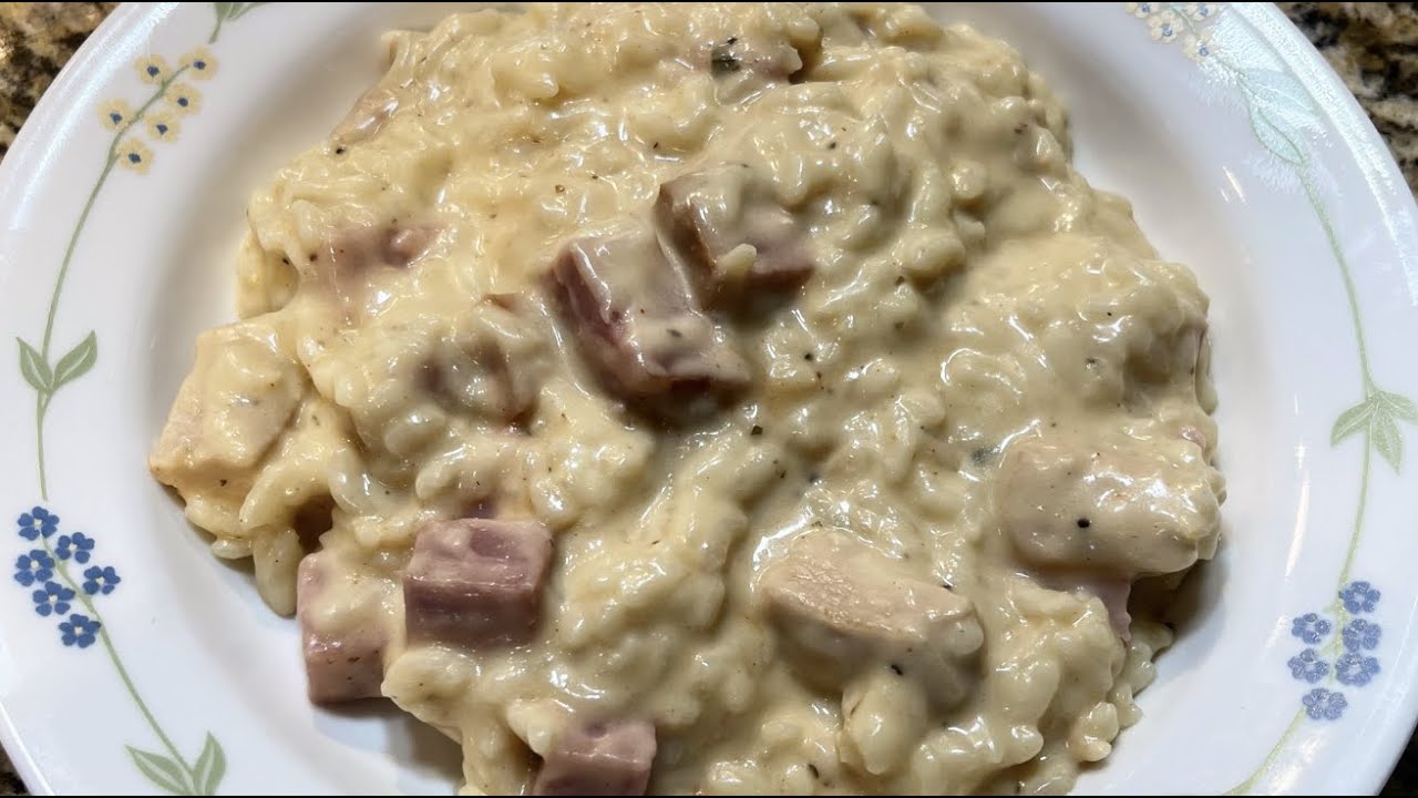 Instant Pot Chicken Cordon Bleu Risotto